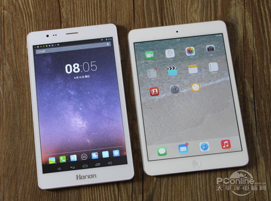 安卓和IOS的对决,皓丽H8与iPadMini平板电脑横向评测