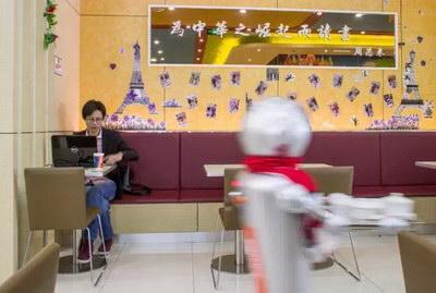 机器人餐厅的O2O生意经:网店销量剧增