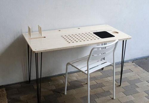 为收纳而生的桌子——SlatePro极简设计办公桌