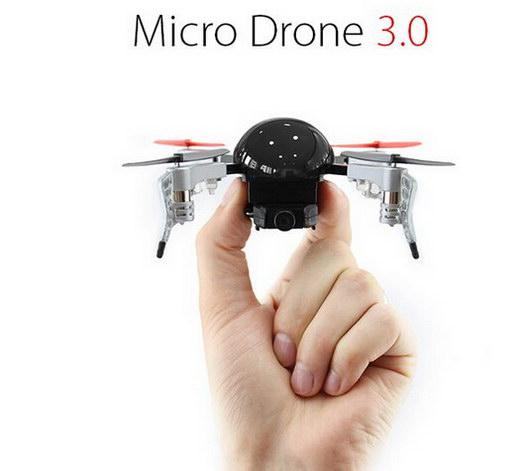 最小的航拍无人机——MicroDrone3.0无人机
