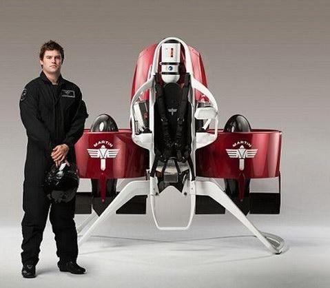 实现你飞翔的梦想——Martin Jetpack 单人喷气式飞行背包