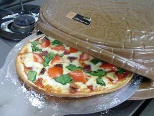 在煤气灶上也可以做披萨——石窯披萨炉