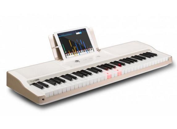 TheOneLight便携版智能钢琴一把可以随身携带的钢琴