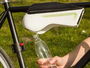 自行车也能自动生产水了Fontus凝水器