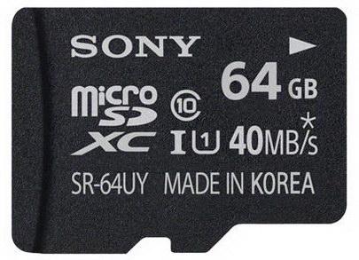 Micro SD存储卡Class10 SR-64UY/T1 CN