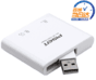 品勝讀卡器USB2.0三合一讀卡器蘋果白