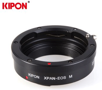 KIPON哈苏XPAN镜头接CANONEOSM卡口微单机身XPAN-EOSM转接环