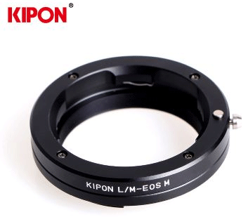 KIPON徕卡LEICAM镜头接CANONEOSM口微单机身L/M-EOSM转接环