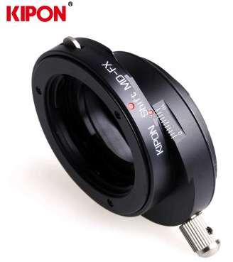 KIPON美能达MD镜头接富士FUJIX口微单机身SHIFTMD-FX移轴转接环