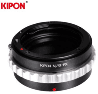 KIPON新版AI尼康NIKONG镜头接富士FujiX微单机身NIKG-FX转接环