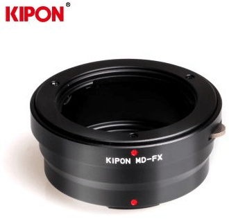 KIPON美能达MINPLTAMD镜头接富士FUJIX口微单机身MD-FX转接环