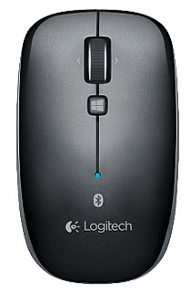 Logitech 罗技M557无线3.0蓝牙鼠标(黑色)