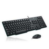 LogitechMK100二代經典鍵鼠套裝