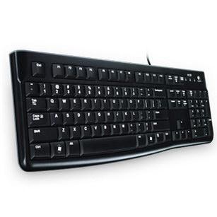 Logitech K120有线键盘 USB笔记本台式电脑键盘办公家用键盘