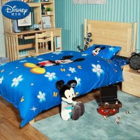 迪士尼进口芬兰松星梦童年1.2米实木单床(排骨架床板)