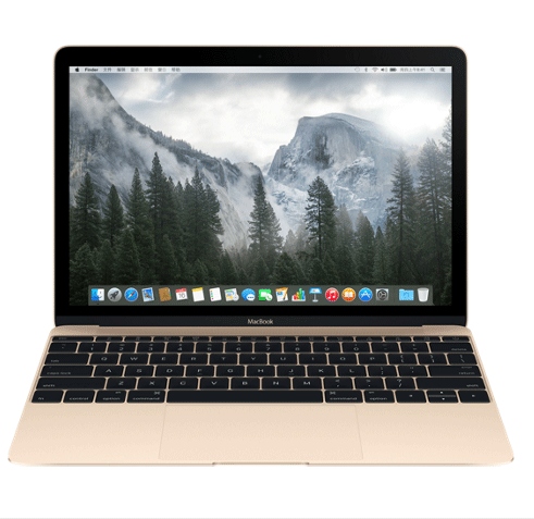 全新MacBook(银色、金色、深空灰色)512GB