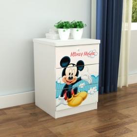 迪士尼E0级实木颗粒板米奇欢乐时光0.4米/0.8米三斗柜