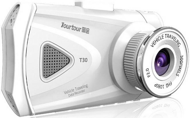 正品御途T30超高清170度广角夜视1080P行车记录仪3寸大屏