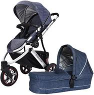 Babyruler嬰兒推車高景觀嬰兒車輕便可坐躺三輪避震手推車童車