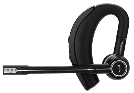 品胜通讯耳机耳塞式立体声蓝牙耳机LE105【黑色】通用型