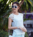 唐狮夏装新款雪纺衬衫女2015韩版蕾丝拼接插肩袖衬衣女短袖上衣潮