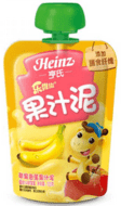 亨氏乐维滋果汁泥－苹果香蕉120g