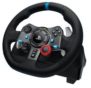 【现货发售】罗技G29力反馈游戏方向盘 仿真ps3赛车手柄900度模拟驾驶