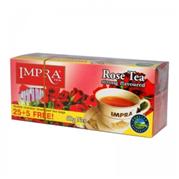 IMPRA英伯伦玫瑰味红茶叶斯里兰卡原装进口盒装袋泡红茶包