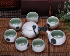 品十茶城特价玉雪玲珑陶瓷茶具套装