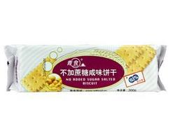 青食不加蔗糖咸味餅干200g每包5.20元整箱30包