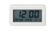 浴室防水电子钟/防水型温度计·计时器功能付