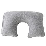 棉天竺颈枕 约27.5cm×50cm / 麻灰色