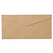 再生纸手工信封20张横型105×215mm20个/黄土颜色