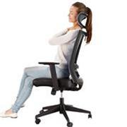 舒适电脑椅护椎型-灰色