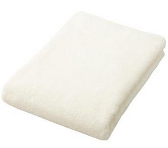 柔软浴巾70×140cm/本白色