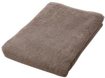 柔软浴巾70×140cm/浅棕色