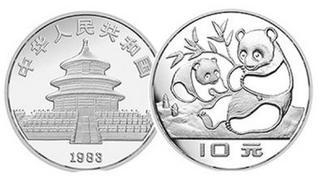 1983年1盎司熊猫银币