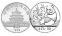 1983年1盎司熊貓銀幣