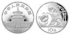 1985年1盎司熊猫银币