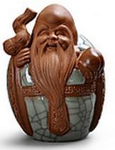 精品宜興紫砂茶寵哥窯高檔茶寵