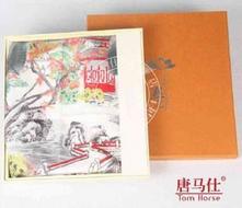 中國風(fēng)淡雅蘇式園林絲巾蘇州特色