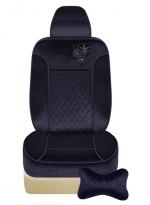 威威座套2014新款优雅知性女性订制黑色专车专用椅套CV8228